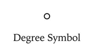 Het gebruik van het gradensymbool op Mac OS (OS X)