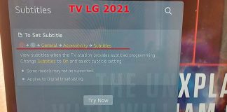 Hoe ondertiteling op LG TV 2021-2022 in of uit te schakelen