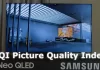 PQI Picture Quality Index op Samsung-tv’s