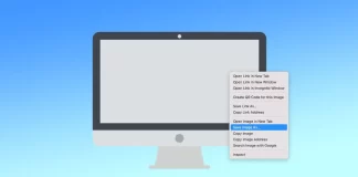 Een afbeelding opslaan op de Mac
