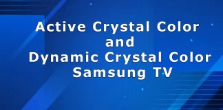 Actieve Kristalkleur en Dynamische Kristalkleur Samsung TV-technologie – wat is het?