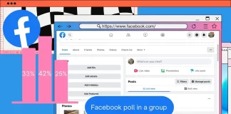 Hoe maak je een Facebook-poll in een groep?