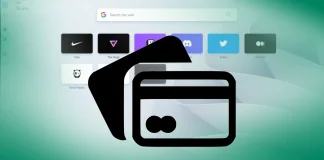 Hoe opgeslagen kaarten in Opera te zien