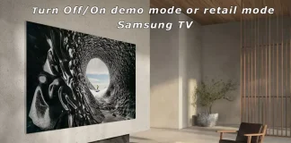 Hoe zet je winkel demo uit op Samsung TV