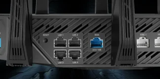 10GE-poort op WIFI-router