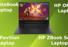 HP Laptop: productlijnen, series, wie maakt