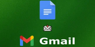 Een e-mail opstellen naar Gmail in Google Documenten