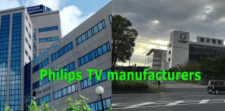 Wie maakt televisies van Philips?