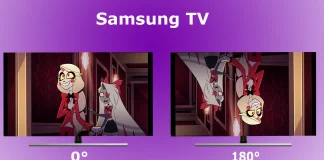 Hoe ondersteboven tv-scherm Samsung TV repareren