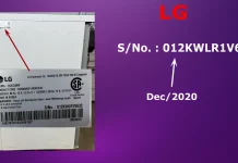 Zo kunt u de productiedatum van uw LG-droger achterhalen