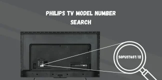 Zoek het modelnummer van je Philips TV