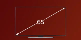 Afmetingen 65-inch tv: Hoe breed is een 65-inch tv?