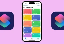 Uitleg van snelkoppelingen op iPhone