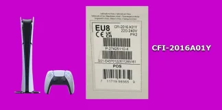 Uitleg en betekenis van het modelnummer van de Sony PS5