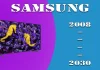 Samsung-tv-modellen per jaar