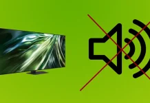 Samsung TV zonder geluid, hoe los je het op
