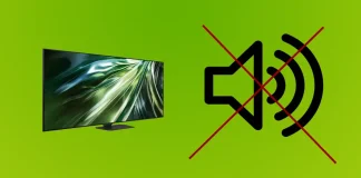 Samsung TV zonder geluid, hoe los je het op