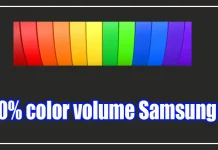 De betekenis van ‘100% kleurvolume’ bij Samsung QLED-tv’s