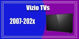 Evolutie van Vizio TV’s 2007–2024