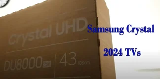 Samsung Crystal 2024-serie tv’s, verschillen en vergelijking