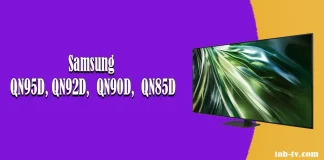 Samsung QN85D, QN86D, QN88D, QN90D, QN92D, QN93D, QN94D, QN95D voor Nederland