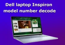 Uitleg over het decoderen van modelnummers van Dell Inspiron laptops (2010–2025)