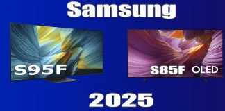 Samsung OLED-tv’s 2025: S85F, S90F, S95F