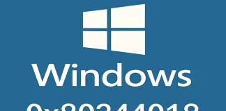 Hoe Windows updatefout 0x80244018 herstellen