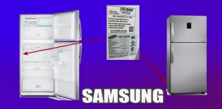 Zo vindt u het serienummer van uw Samsung-koelkast