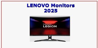 Lenovo-monitoren 2025