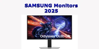 Samsung-monitoren 2025, kort overzicht
