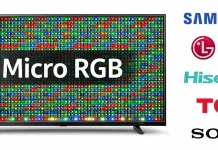 Micro RGB-, RGB Evo- en TCL Mini RGB-tv’s