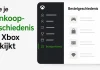 Hoe je de aankoopgeschiedenis op Xbox bekijkt