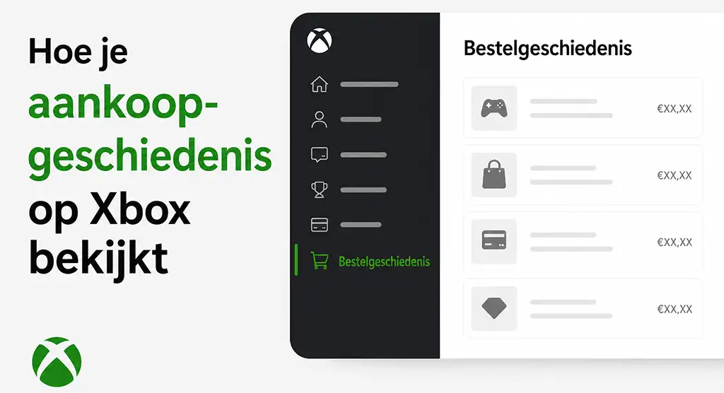 Hoe je de aankoopgeschiedenis op Xbox bekijkt