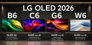 LG OLED-tv’s 2026