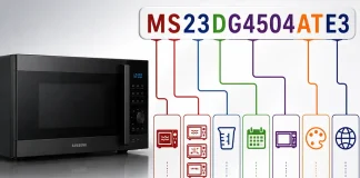 Samsung magnetron modelnummers ontcijferen Samsung-magnetron modelnummers ontcijferen