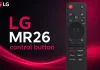 Gebruik van de LG AI Magic Remote MR26 (2026)