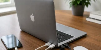 Beschrijving van de poorten op Apple MacBook-laptops