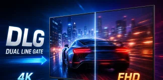 DLG-technologie (Dual Line Gate) in tv’s