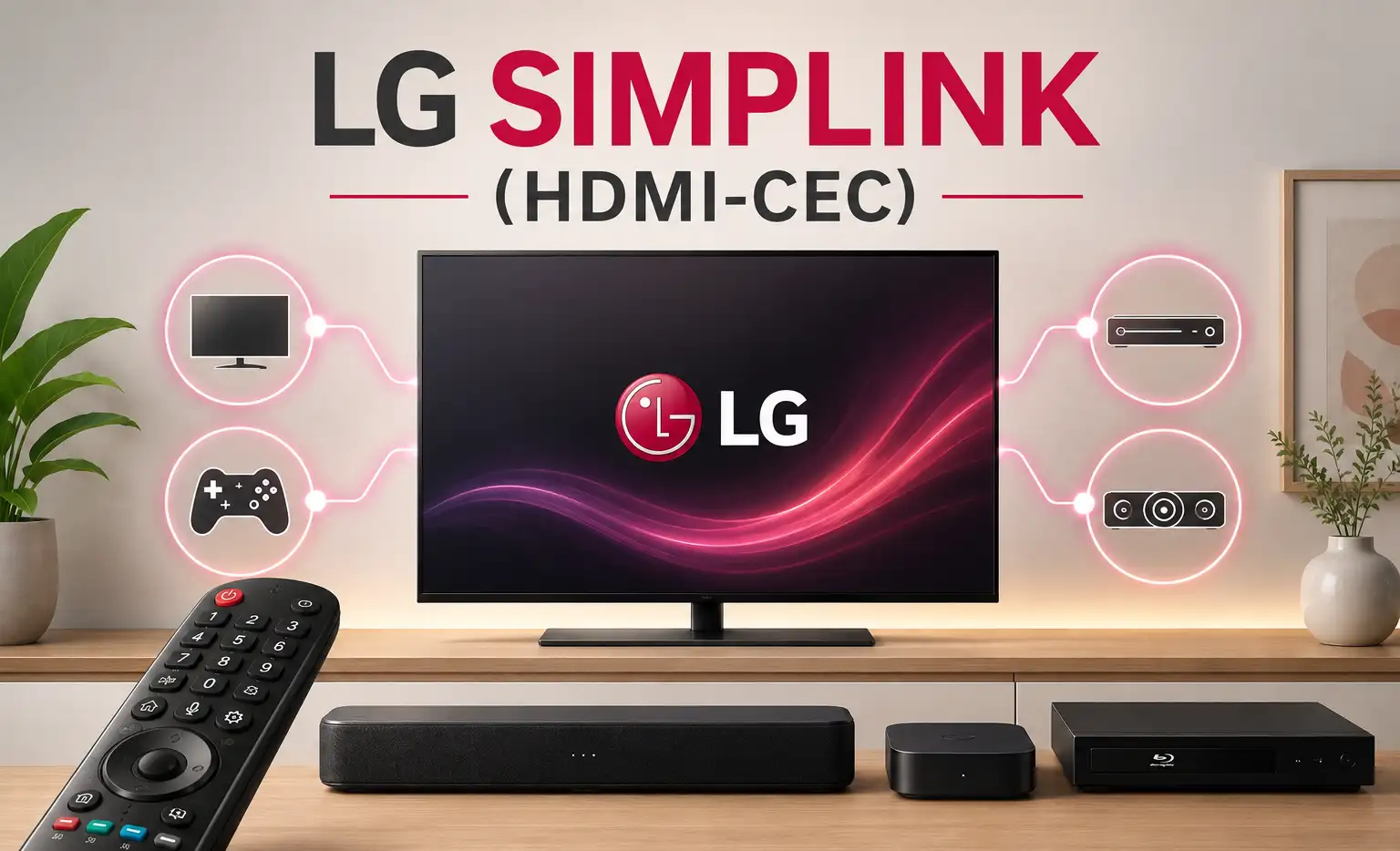 LG SIMPLINK (HDMI-CEC), how it Works and how to Enable it