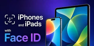 Lijst van iPhones en iPads met Face ID
