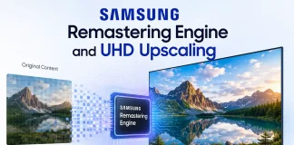 Samsung Remastering Engine en UHD Upscaling op Samsung-tv’s