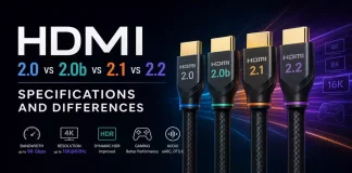 HDMI 2.0 vs 2.0b vs 2.1 vs 2.2: specificaties en verschillen