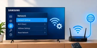 De netwerkconfiguratie op uw Samsung-tv wijzigen