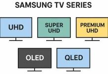 Rangschikking van Samsung-tv-series
