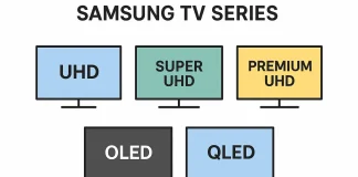 Rangschikking van Samsung-tv-series