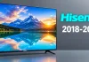 Hisense-tv-line-up per jaar, 2018–2026