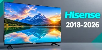 Hisense-tv-line-up per jaar, 2018–2026