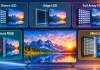 Soorten achtergrondverlichting van tv’s uitgelegd, Direct LED, Edge LED, Full Array FALD, Micro RGB en Mini LED