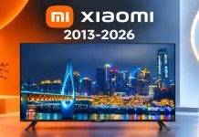 Xiaomi-tv-series per jaar, 2013–2026